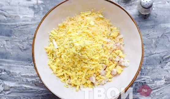 салат восьмерка