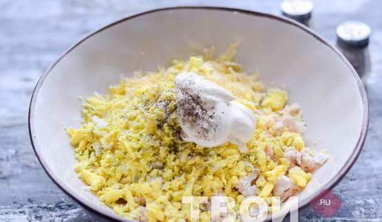 салат восьмерка