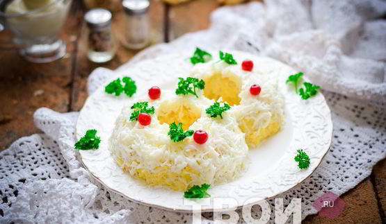 салат восьмерка