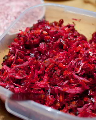 Диетический винегрет без картошки