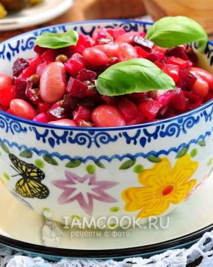 Рецепт диетического винегрета