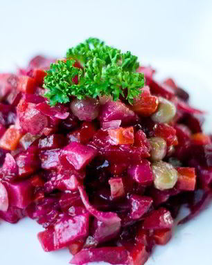 Постный винегрет