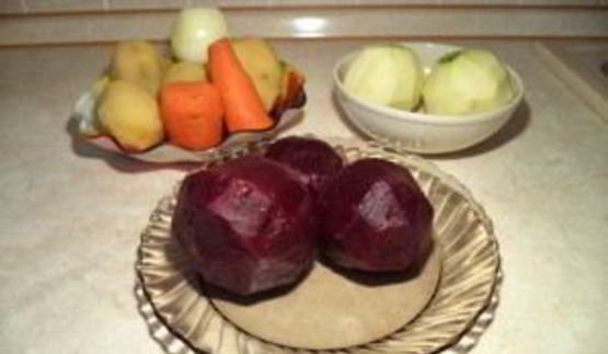 постный винегрет