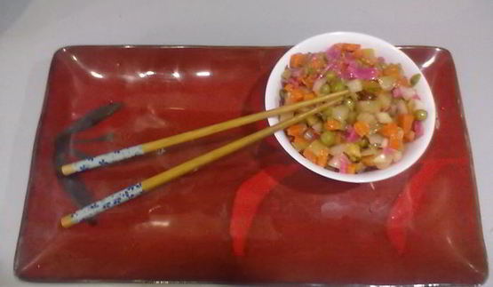 салат винегрет отдыхает