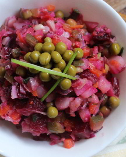 Рецепт винегрета классического с заправкой