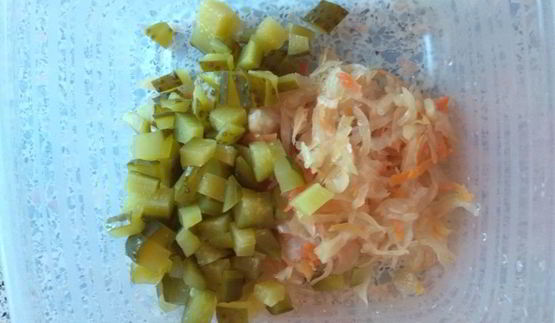 винегрет классический с заправкой