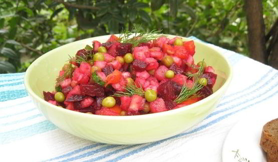 винегрет по-летнему