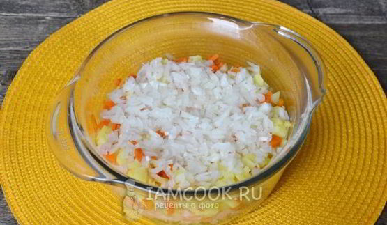 винегрет с горошком и капустой