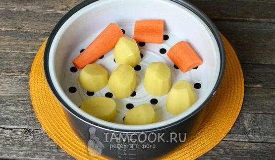 винегрет с горошком и капустой