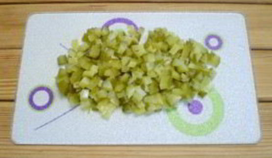 винегрет с горошком