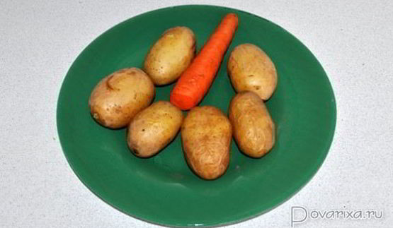 винегрет с грибами