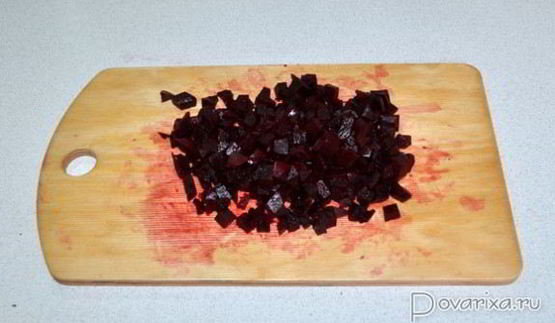 винегрет с грибами