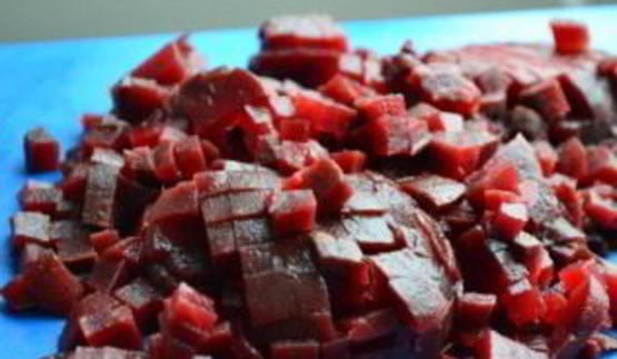 винегрет с кальмарами