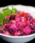 Винегрет с капустой