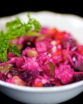 Винегрет с капустой