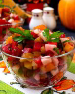 Винегрет с маринованной тыквой