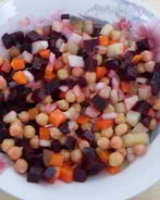 Винегрет с нутом