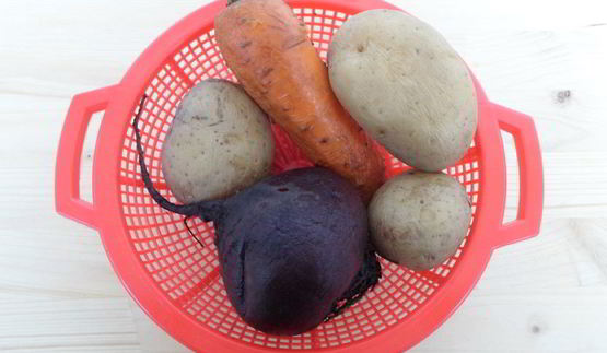 винегрет с нутом