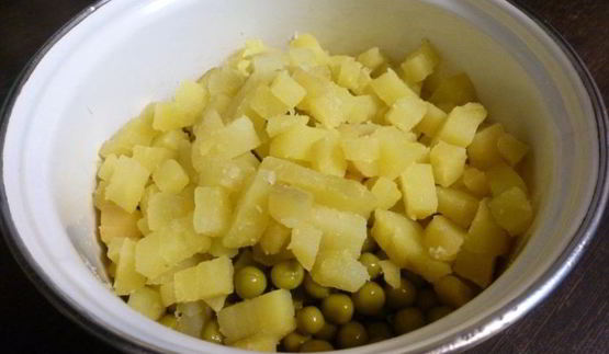 винегрет с соленой сельдью