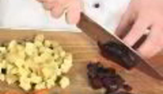 винегрет с солеными грибами