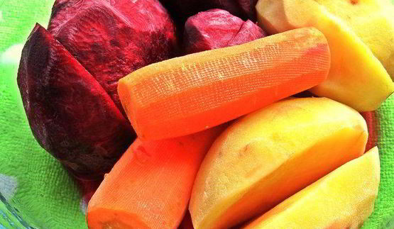 винегрет с тунцом