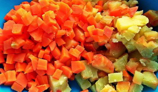 винегрет с тунцом