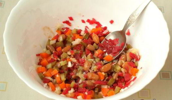 винегрет с тюлькой