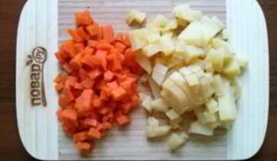 винегрет в тарталетках