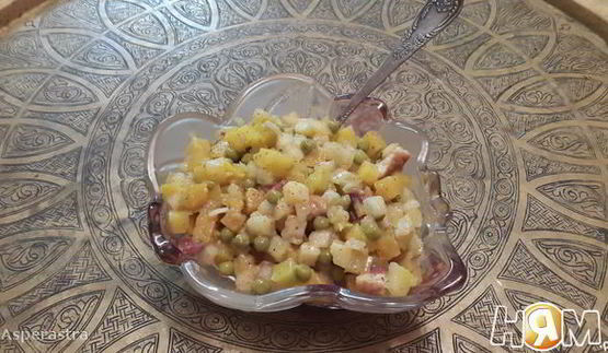 желтый винегрет