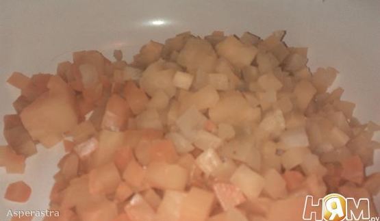 желтый винегрет