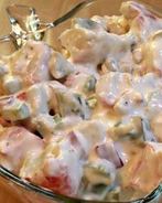 Вкусный салат с крабовыми палочками