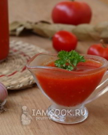 Рецепт домашнего томатного соуса