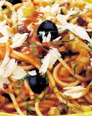 Острый баклажановый соус для пасты