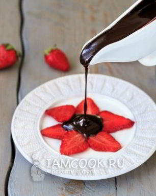 Шоколадный соус из какао