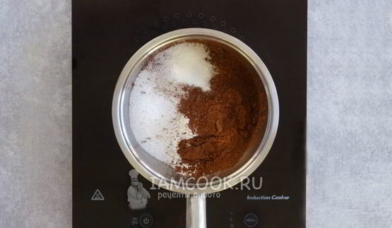 шоколадный соус из какао
