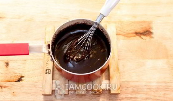 шоколадный соус на вареной сгущенке