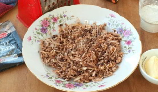 сливочный соус с грибами