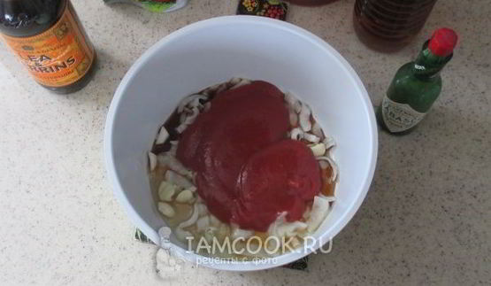 соус для шашлыка томатный с медом
