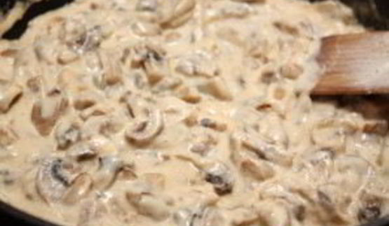 соус грибной со сметаной