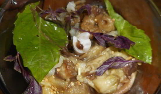 соус из баклажанов к мясу