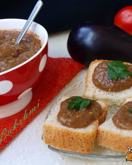 Рецепт соуса из баклажанов