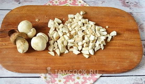 соус из белых грибов