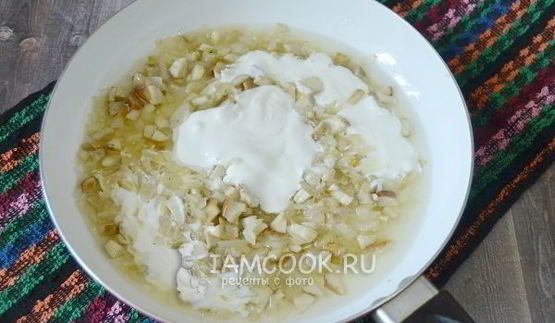 соус из белых грибов