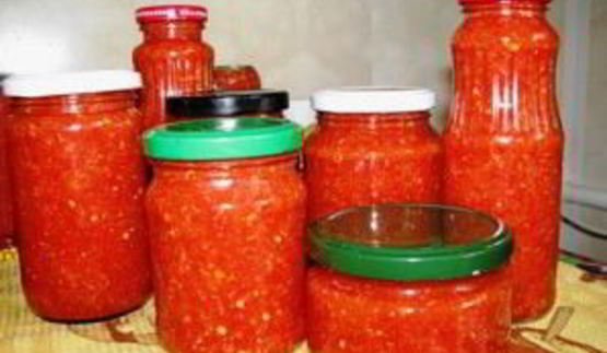 соус на зиму из помидоров