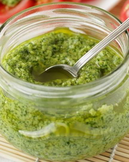 Рецепт песто из черемши