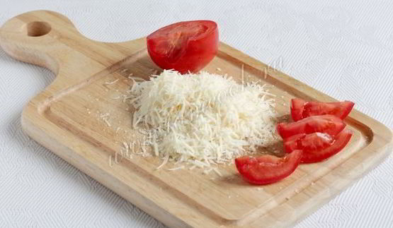 спагетти с соусом песто