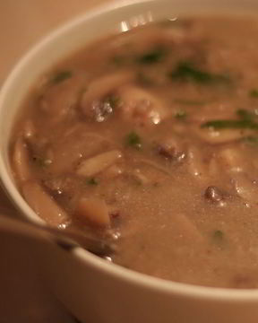 Соус с шампиньонами