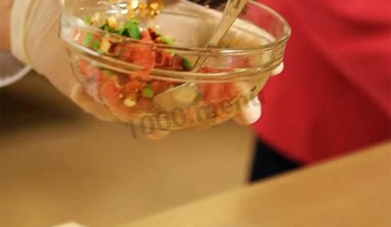 тартар из говядины