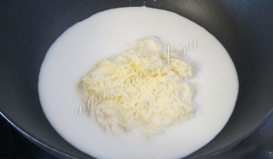 сливочно сырный соус