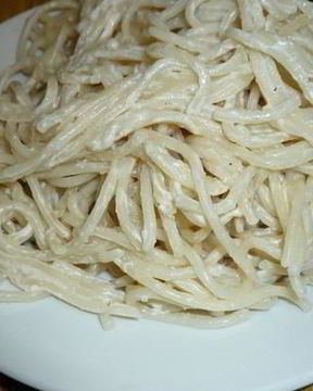 Сырный соус для спагетти